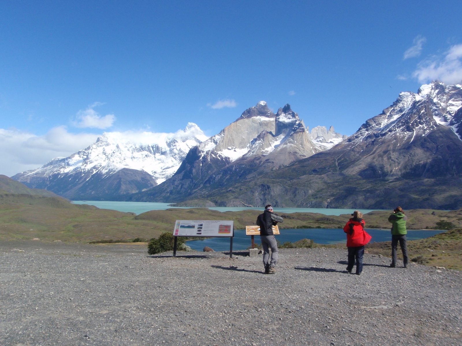 Our bus stopped so we could gawk at the views. All I remember about this part was it was...