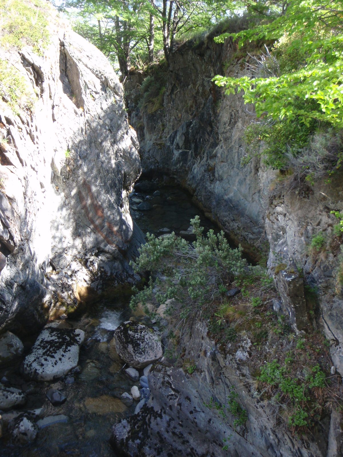 Very interesting geological formation that proves this valley was glacially carved. This deep...