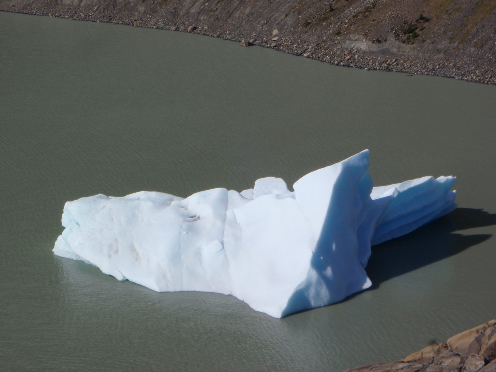 What a huge iceberg! Hard to tell from the photo but easily the size of an oceangoing vessel. It...