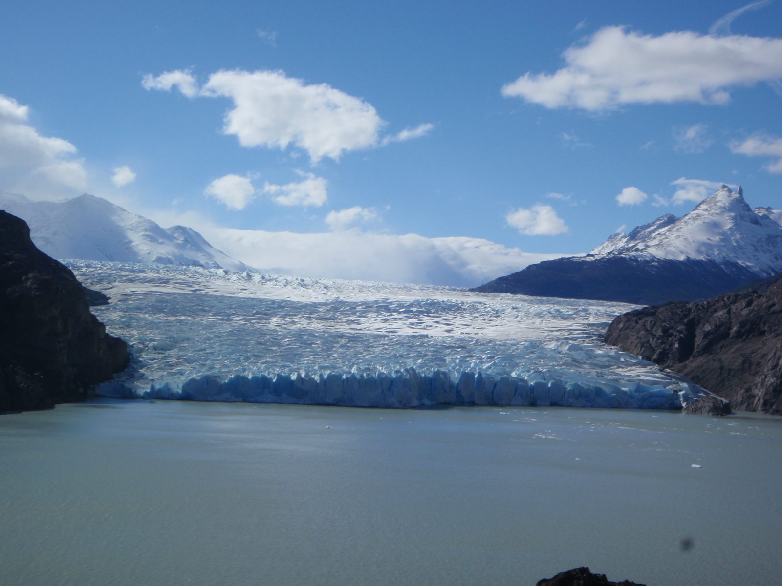 The Great Southern Patagonian Ice Field. Or, El Campo de Hielo Patagónico Sur.  Only a few...