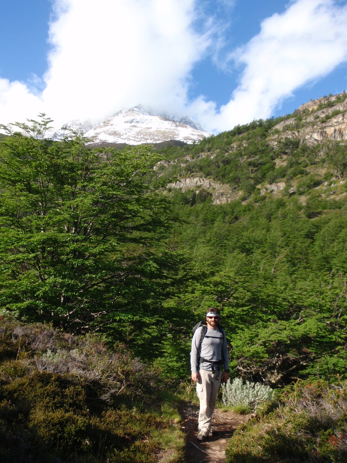 Jay during the hike back.
