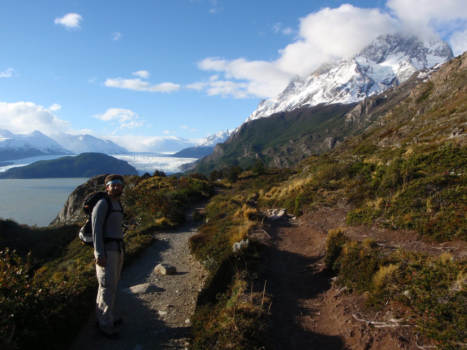 Jay with a classic Patagonia-scape.