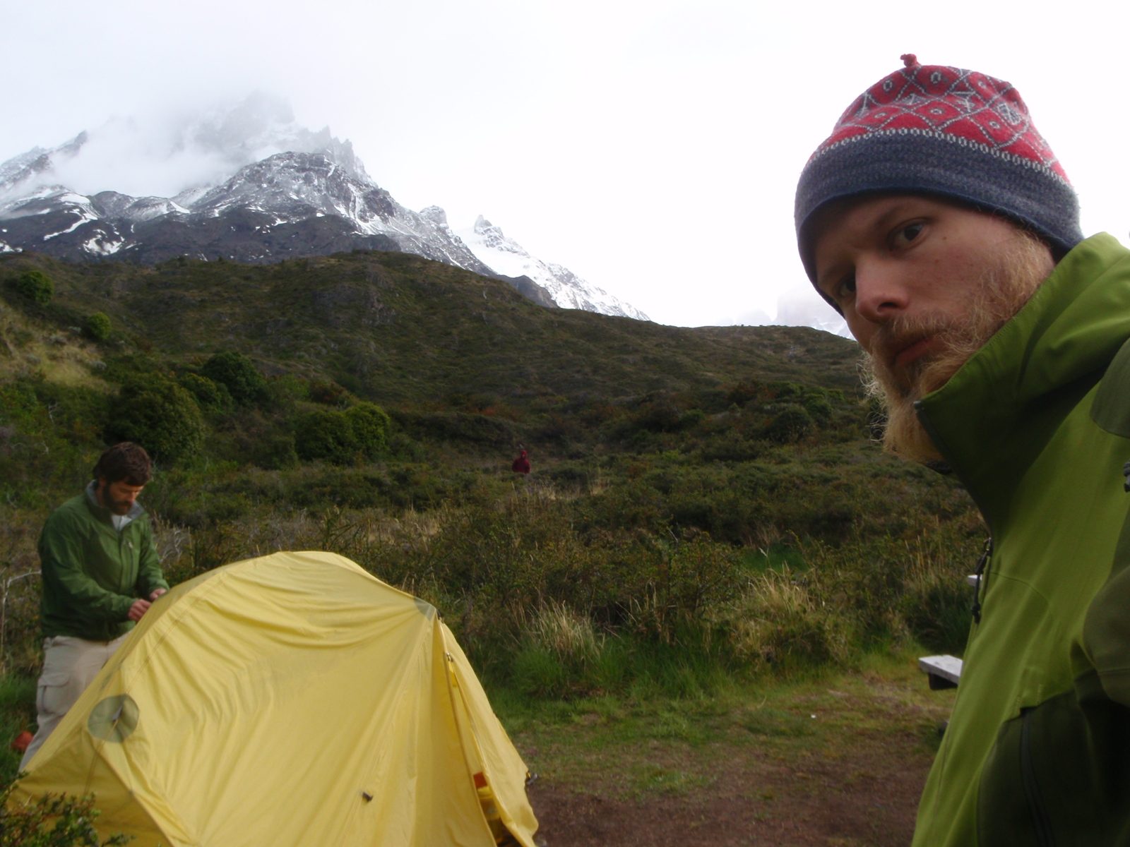 Waking up early in the morning before Mr. Ranger Bear can give us a stern lecture for not paying...