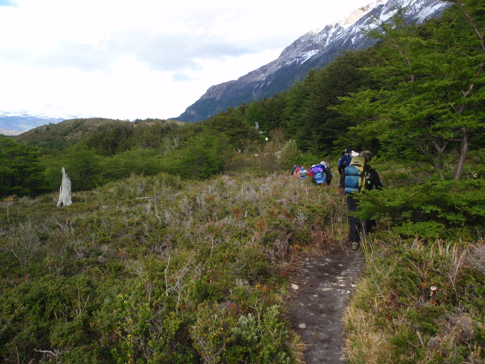We passed many, many hikers on this stretch of the trail.