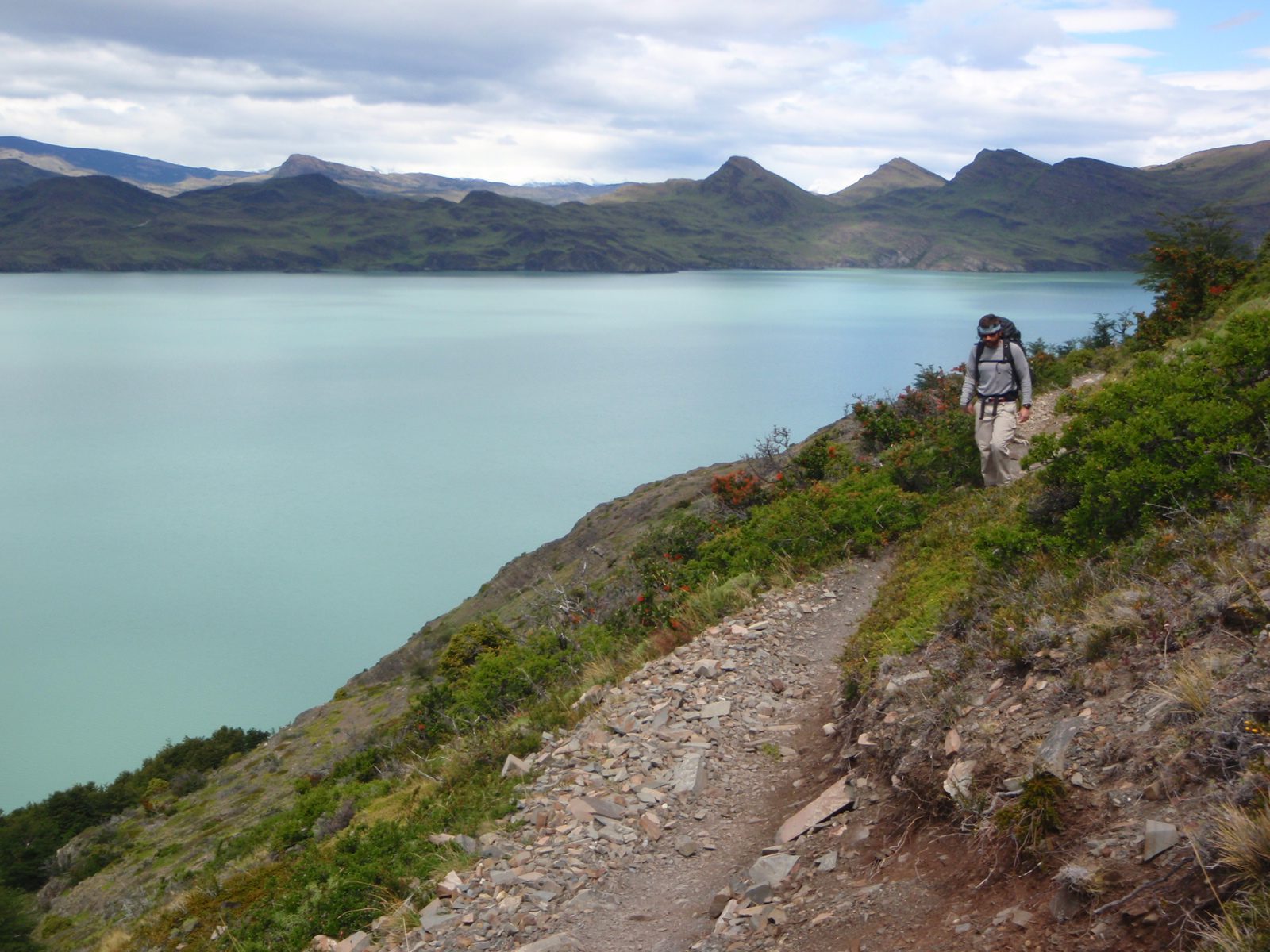 This part of the hike did seem to go on for a long time, despite the beautiful scenery.