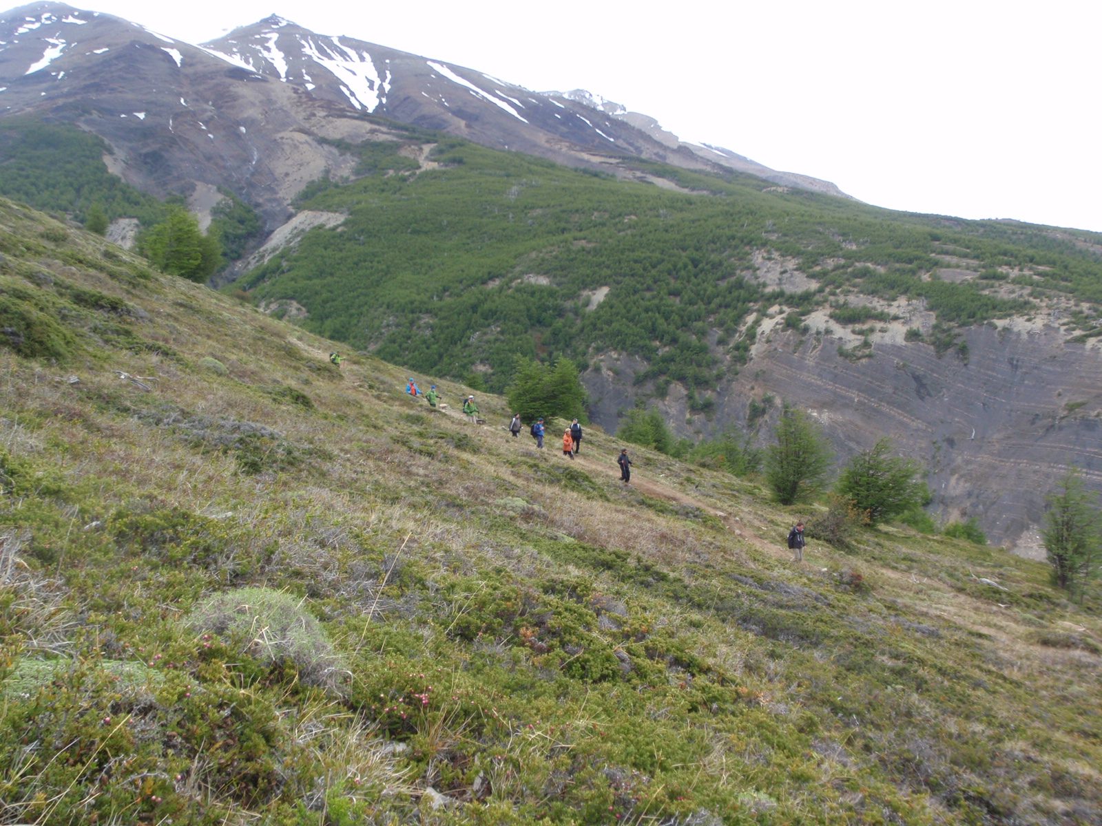 First people we had seen in several hours. Basically at this point we were joining a trail that...