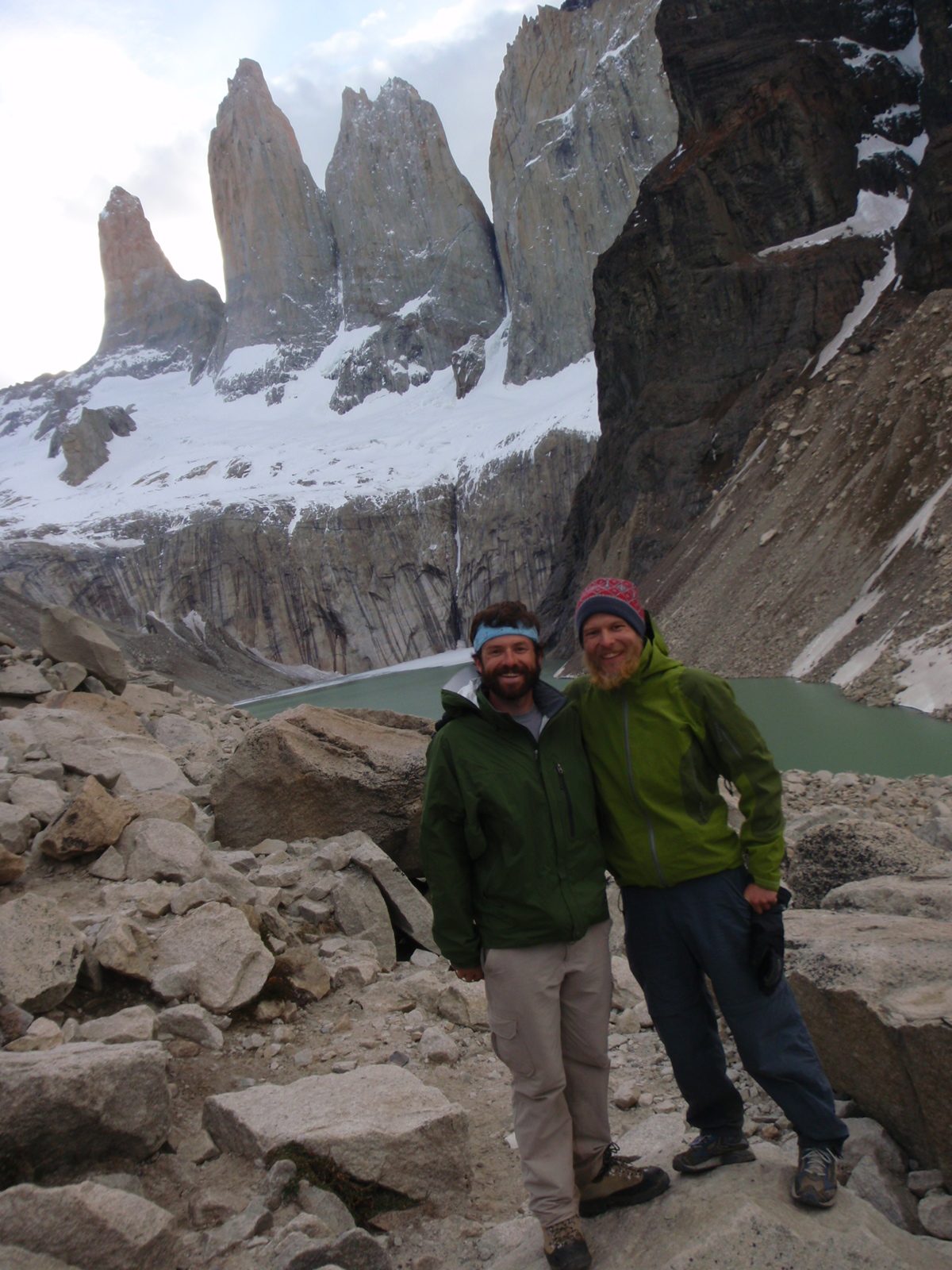 Some dutch tourists showed up and we managed to ask them to take our picture.