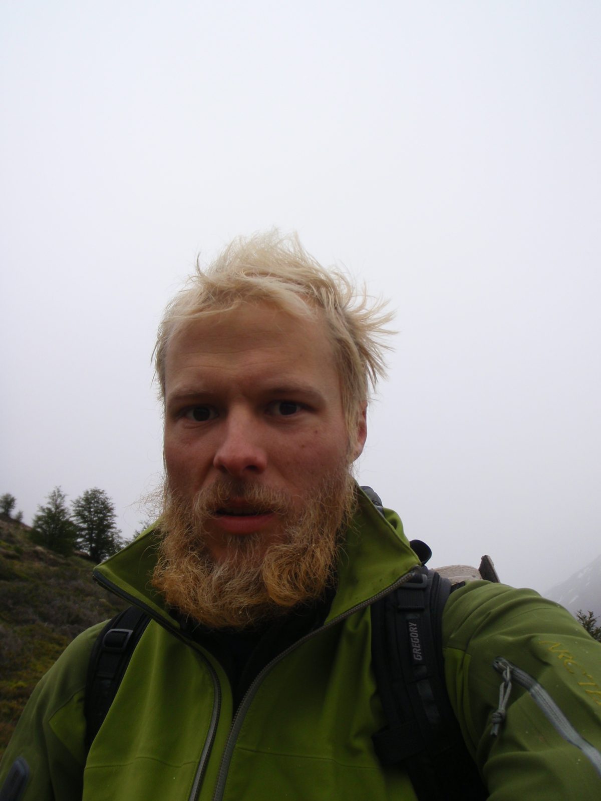 A cold, blustery morning in Patagonia.