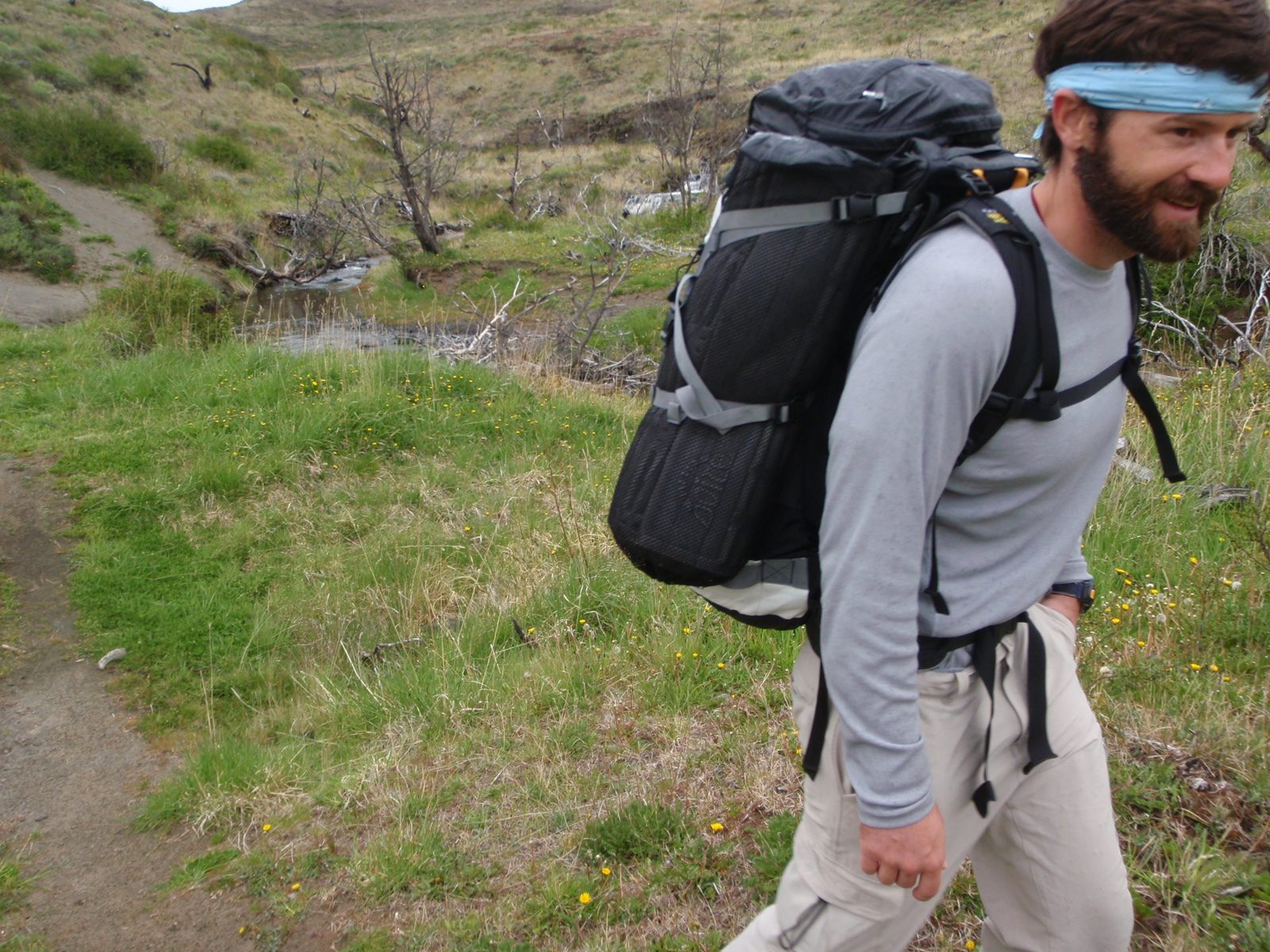 Half way through our walk, we spotted an overland shortcut that maybe shaved a mile off our trip.