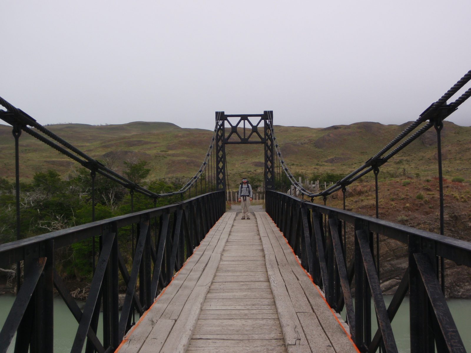 Jay on the bridge.