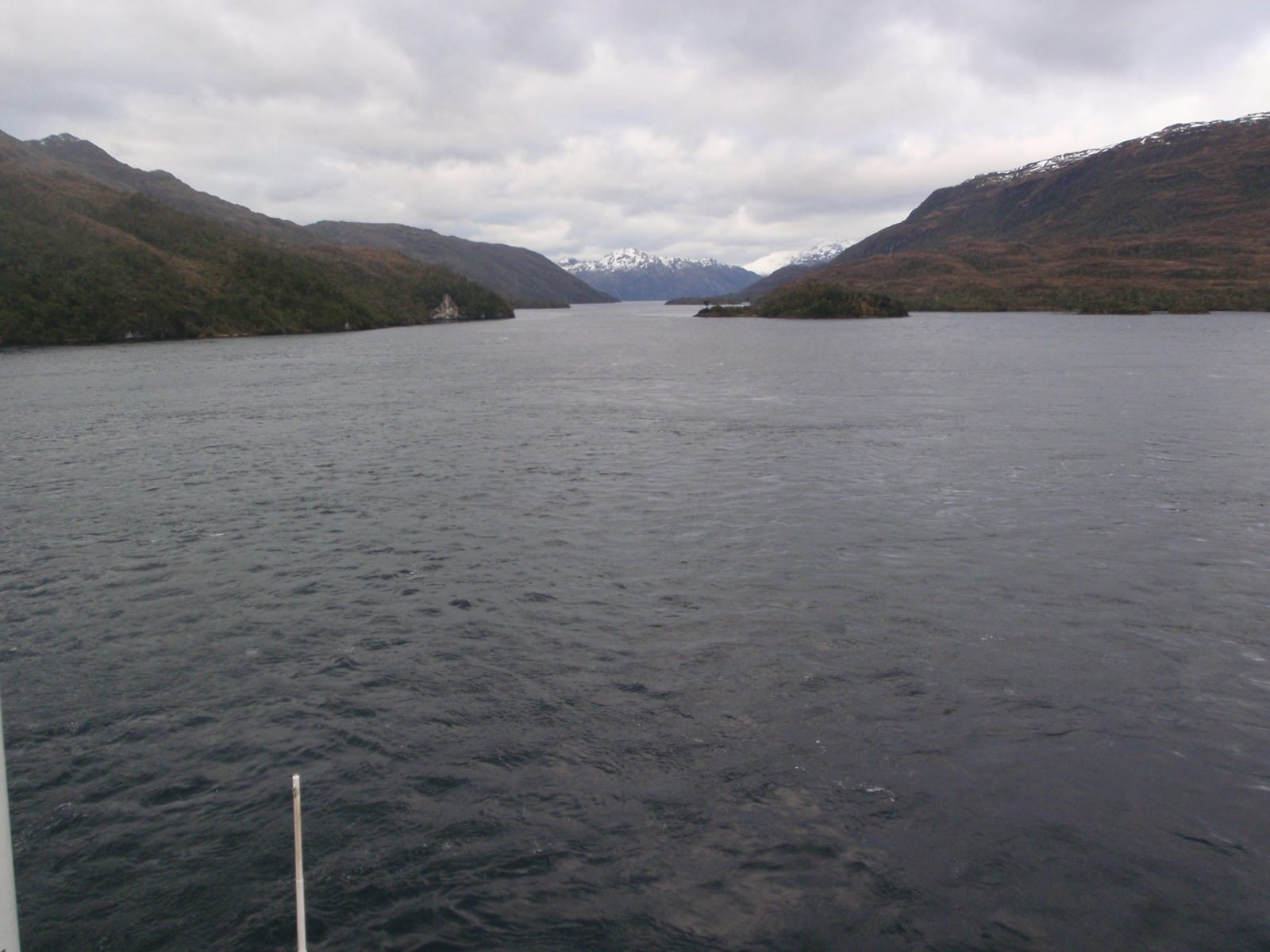 Leaving the strait behind...