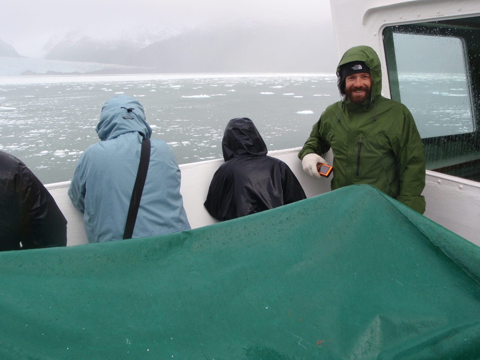Jay with Glaciar something or other behind us.