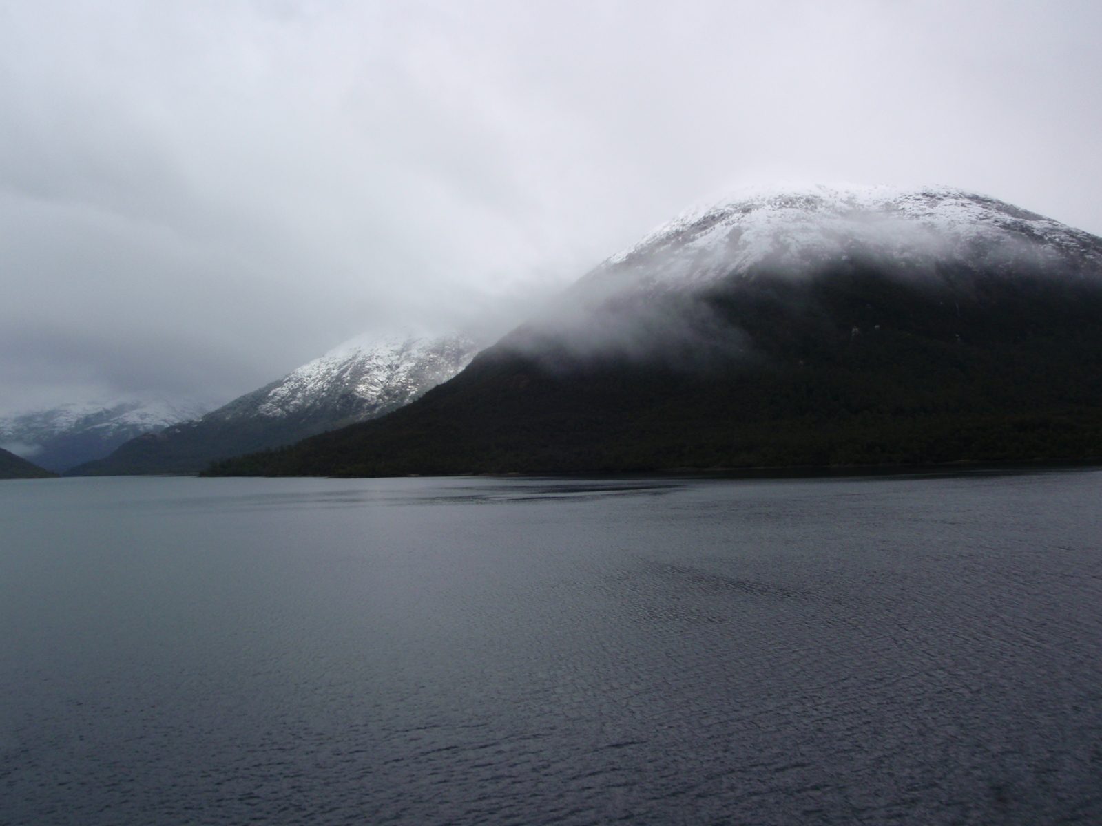 Beautiful cloudy morning. I can't imagine living here. Probably the most remote town I have ever...