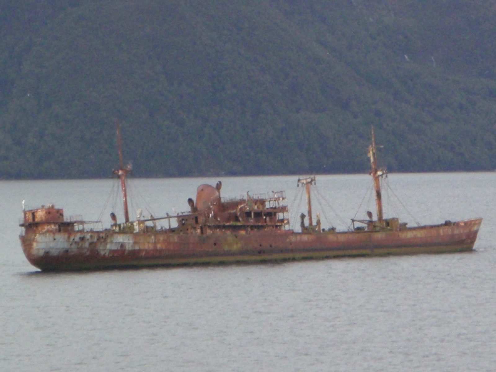 The Capitan Leonidas ran aground on a semi-sunken islet named after a previous ship who had run...