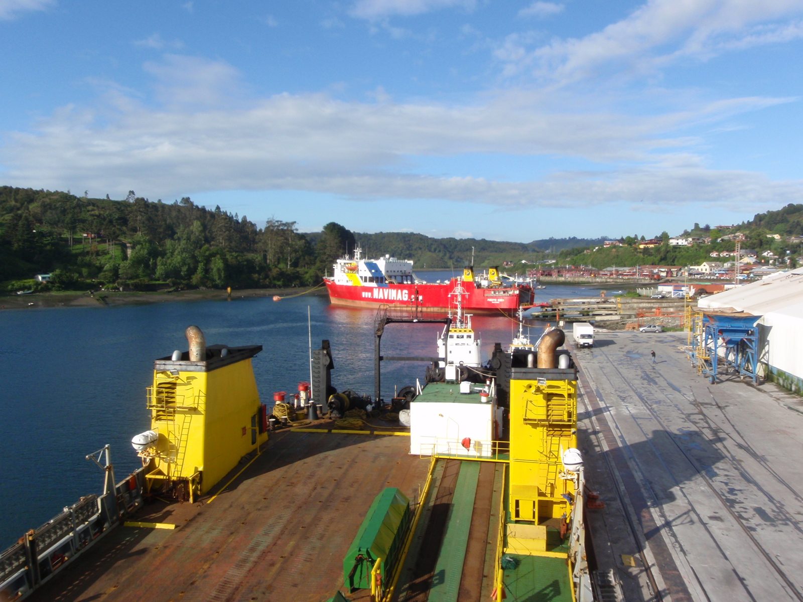 A beautiful morning in Puerto Montt.