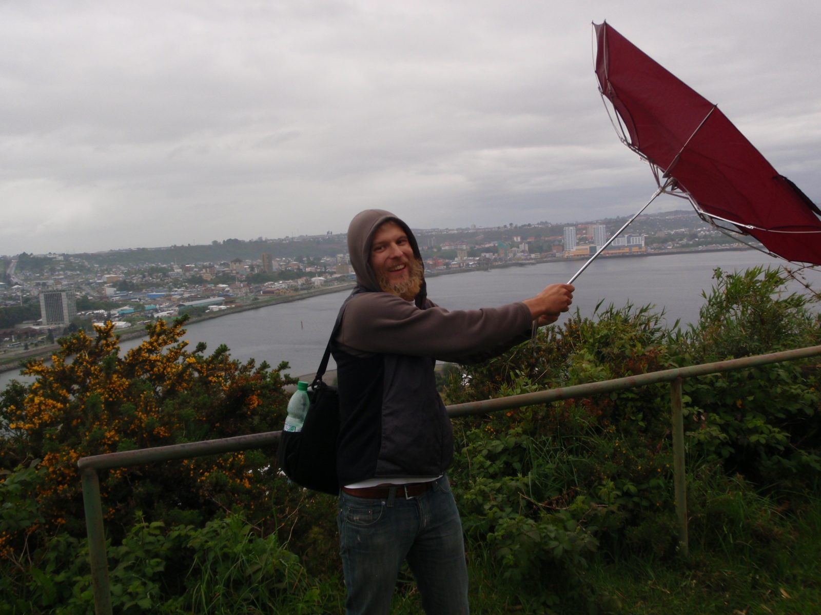 It also got very windy!