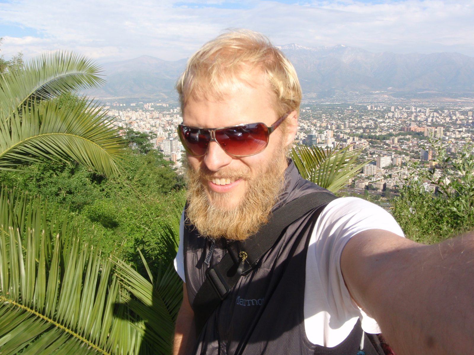 Portrait on Cerro San Cristobal. I decided instead of riding the funicular back to the base, I...