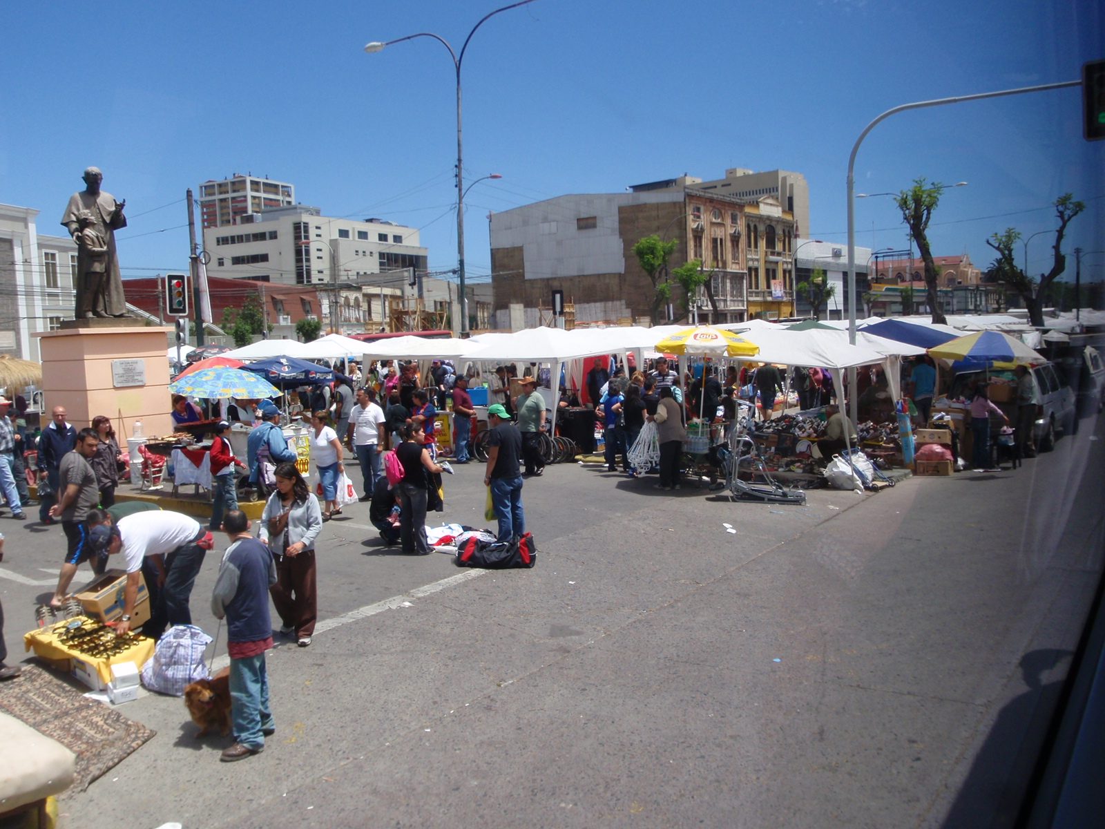 On Sunday, Jay and I boarded a bus for Valparaiso, about an hour or two from Santiago on the...
