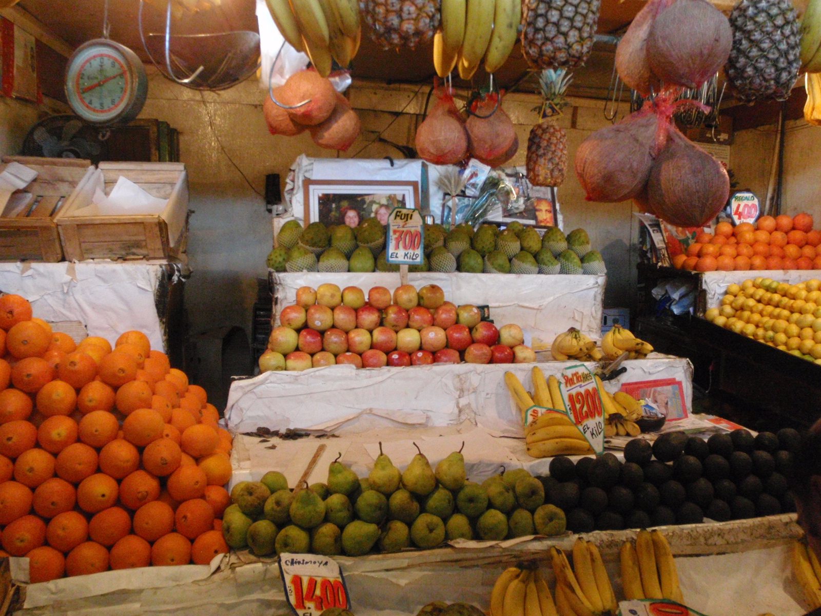 This market was vast and represented the bounty of spring produce and fruit grown in this region.