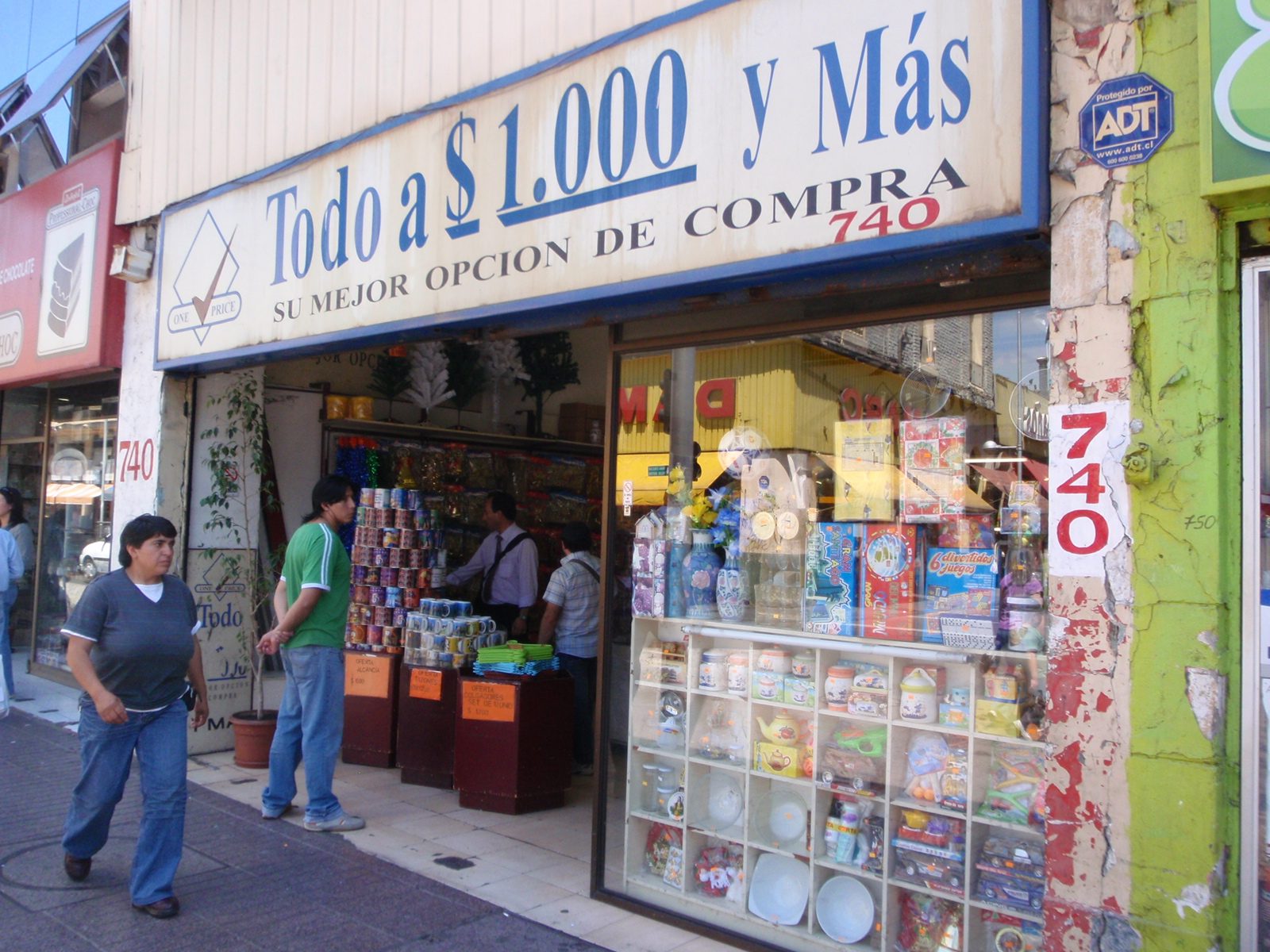 A thousand peso store! Which is unfortunately more like a $2 store. I guess this is where you...
