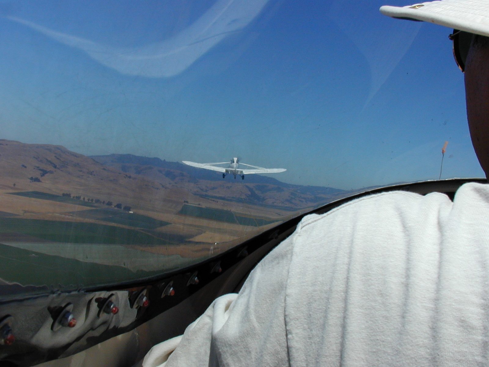 Our tow plane, who towed us to about 9,000 ft. if my memory serves me correctly.