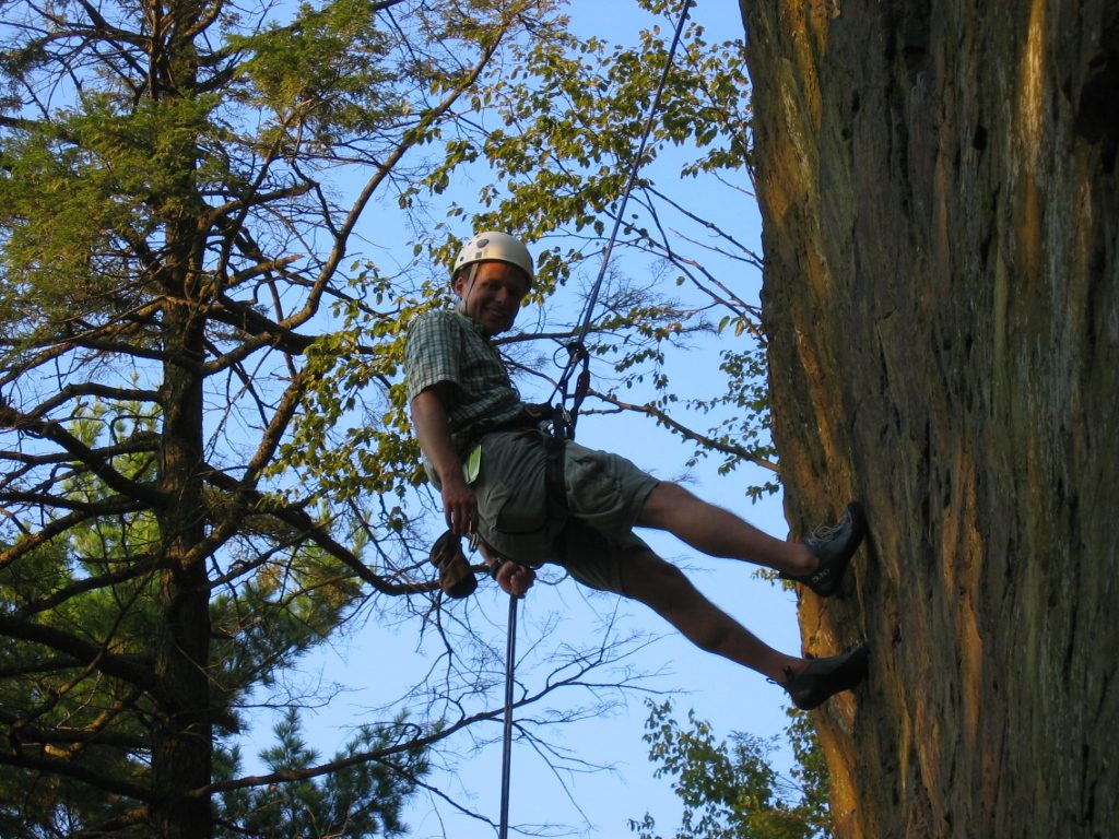 John rappelling sequence shot #2.