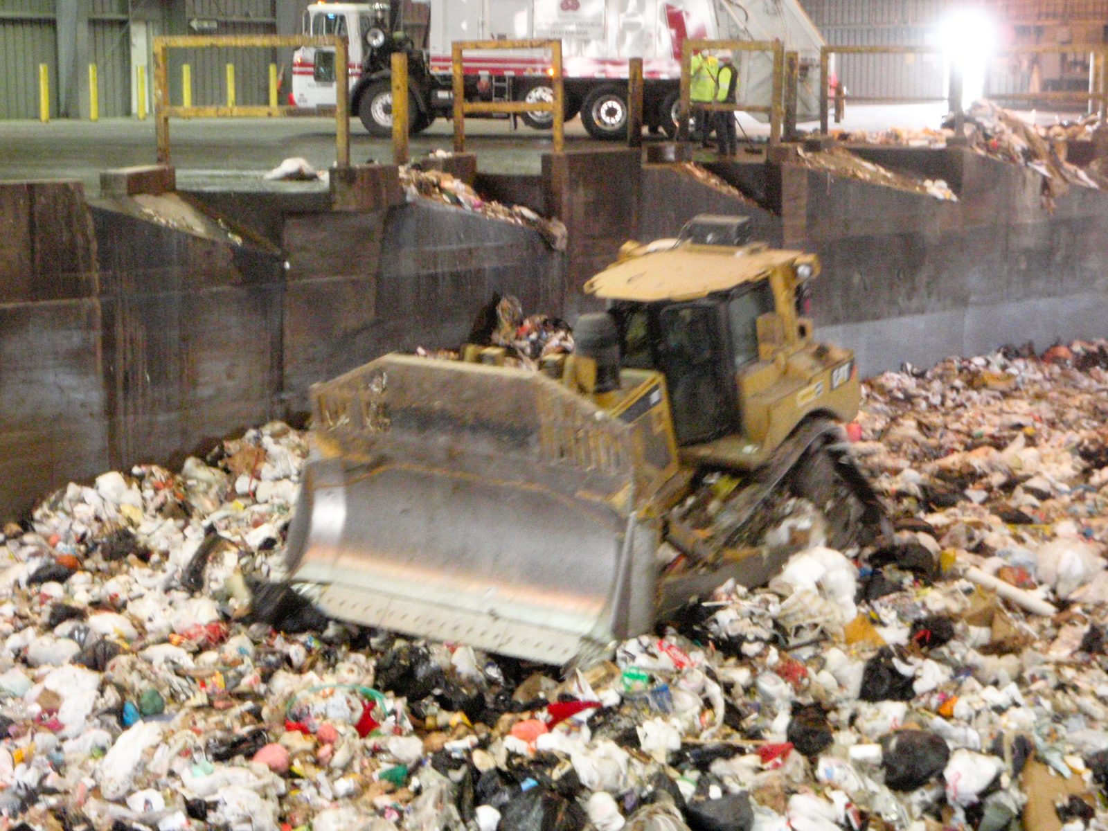 Fun For A Day: Be the garbage bulldozer driver!