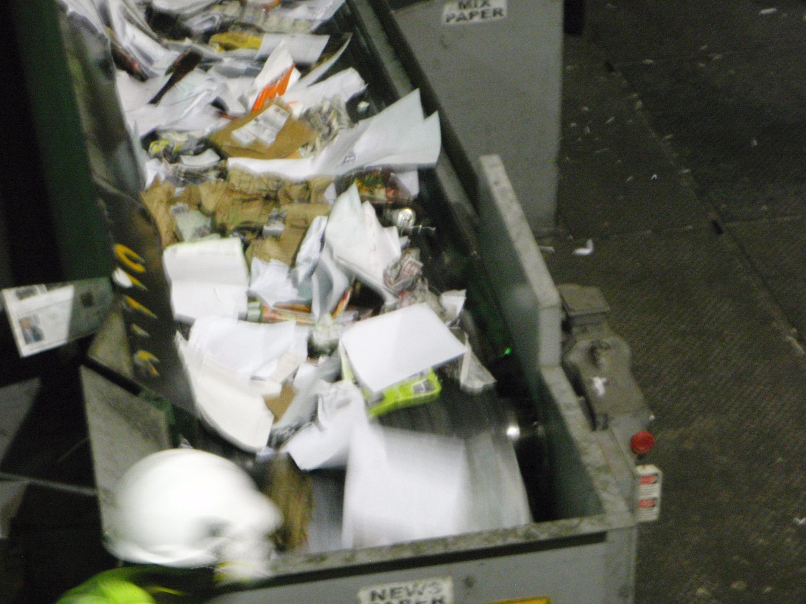 Can you spot the soda can headed for a paper recycling plant in China?