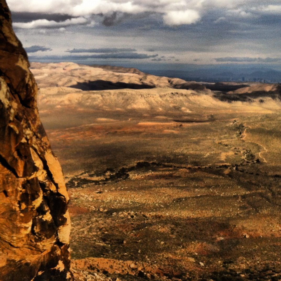Touched up picture from the climb.