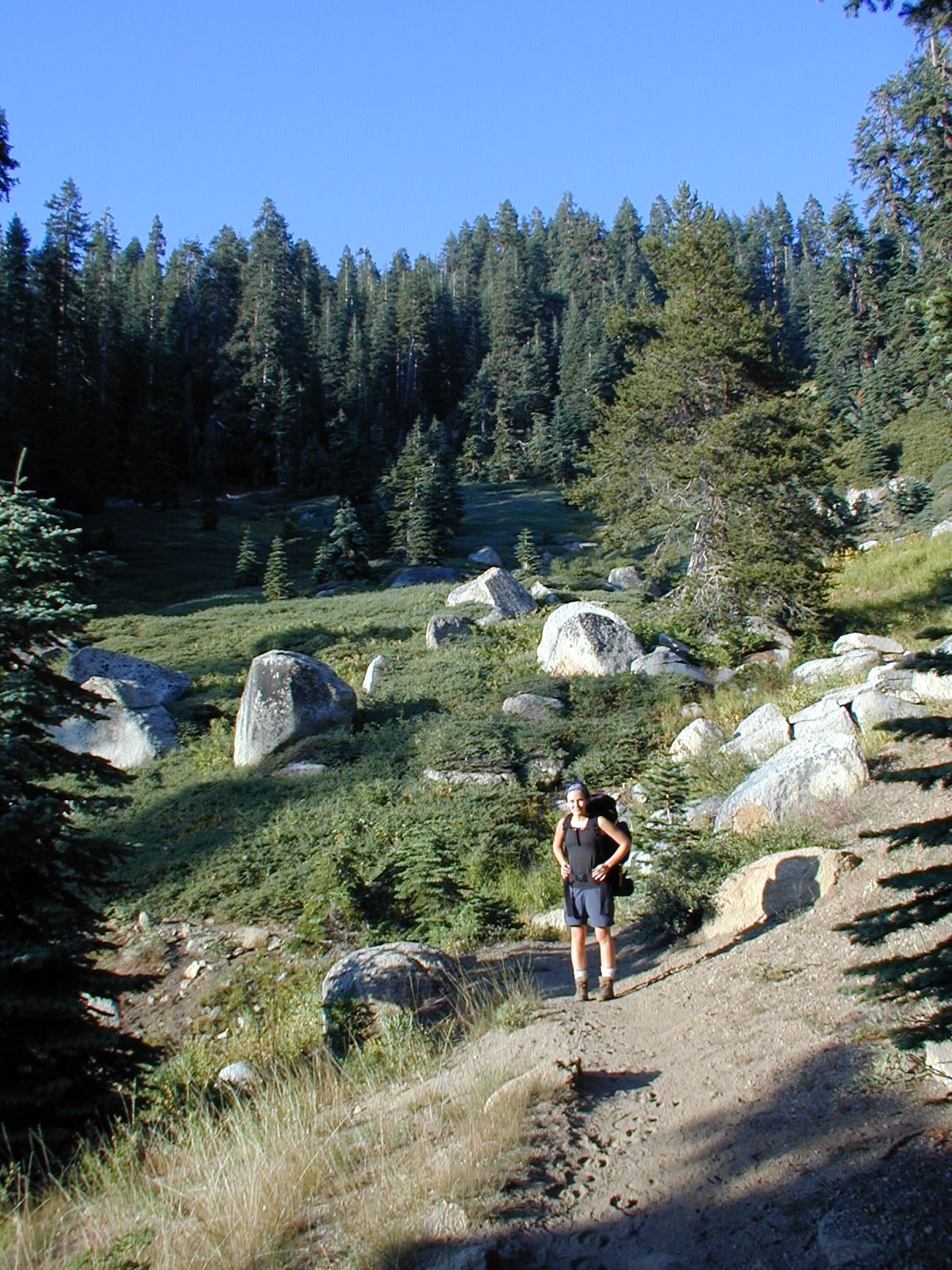 Rach on the trail.