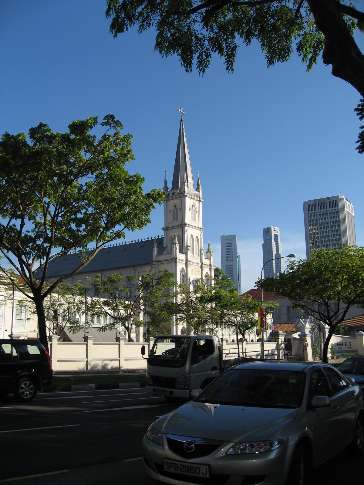 Interesting colonial era church in Singapore.