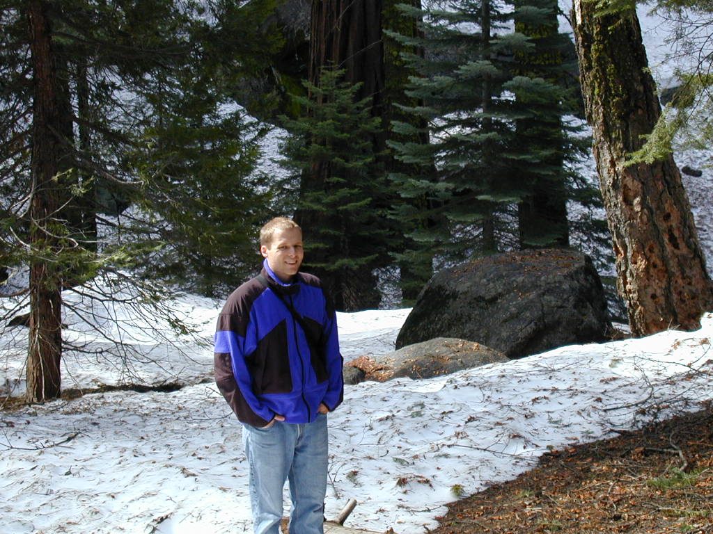 John in Sequoia National Park.