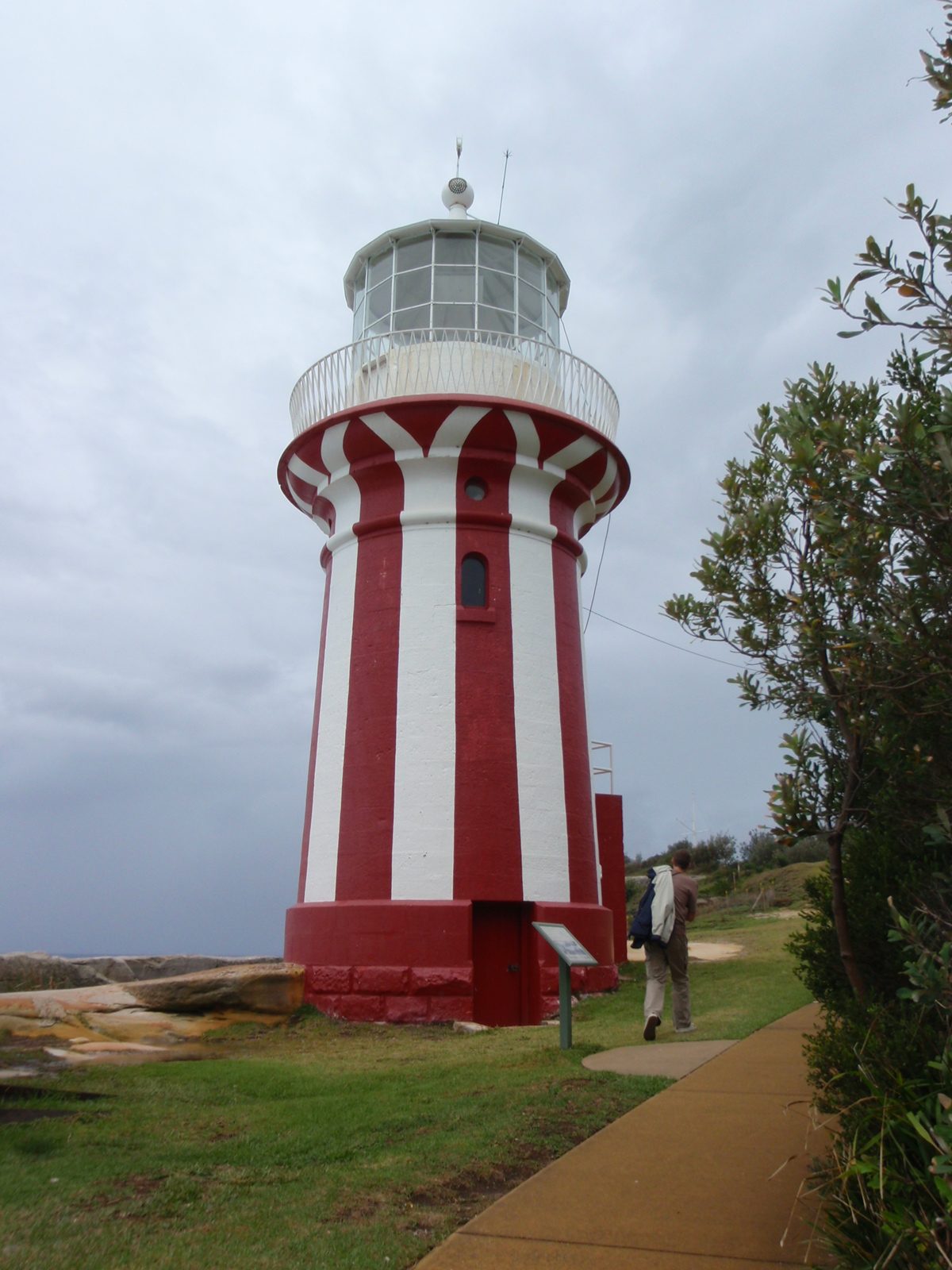 One of the more famous lighthouses in Sydney, near Watson's Bay.
