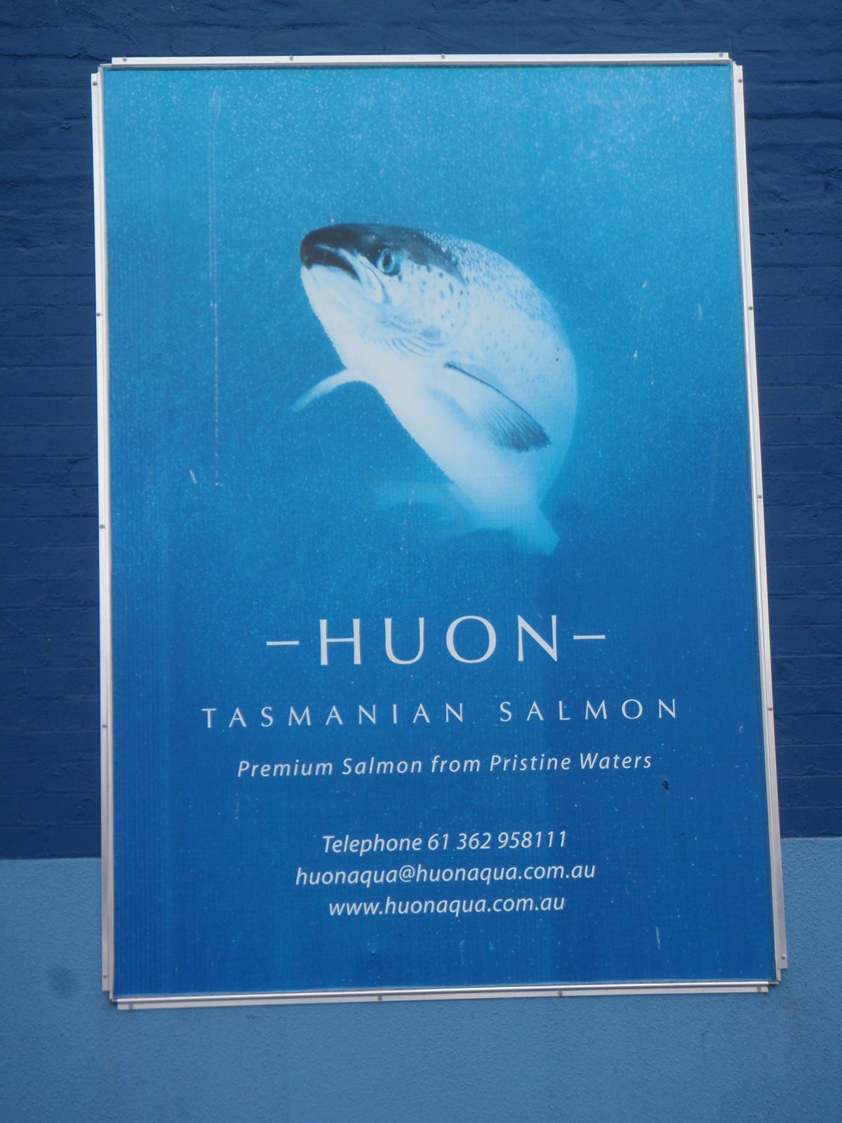 Who knew they had salmon in Tasmania?
