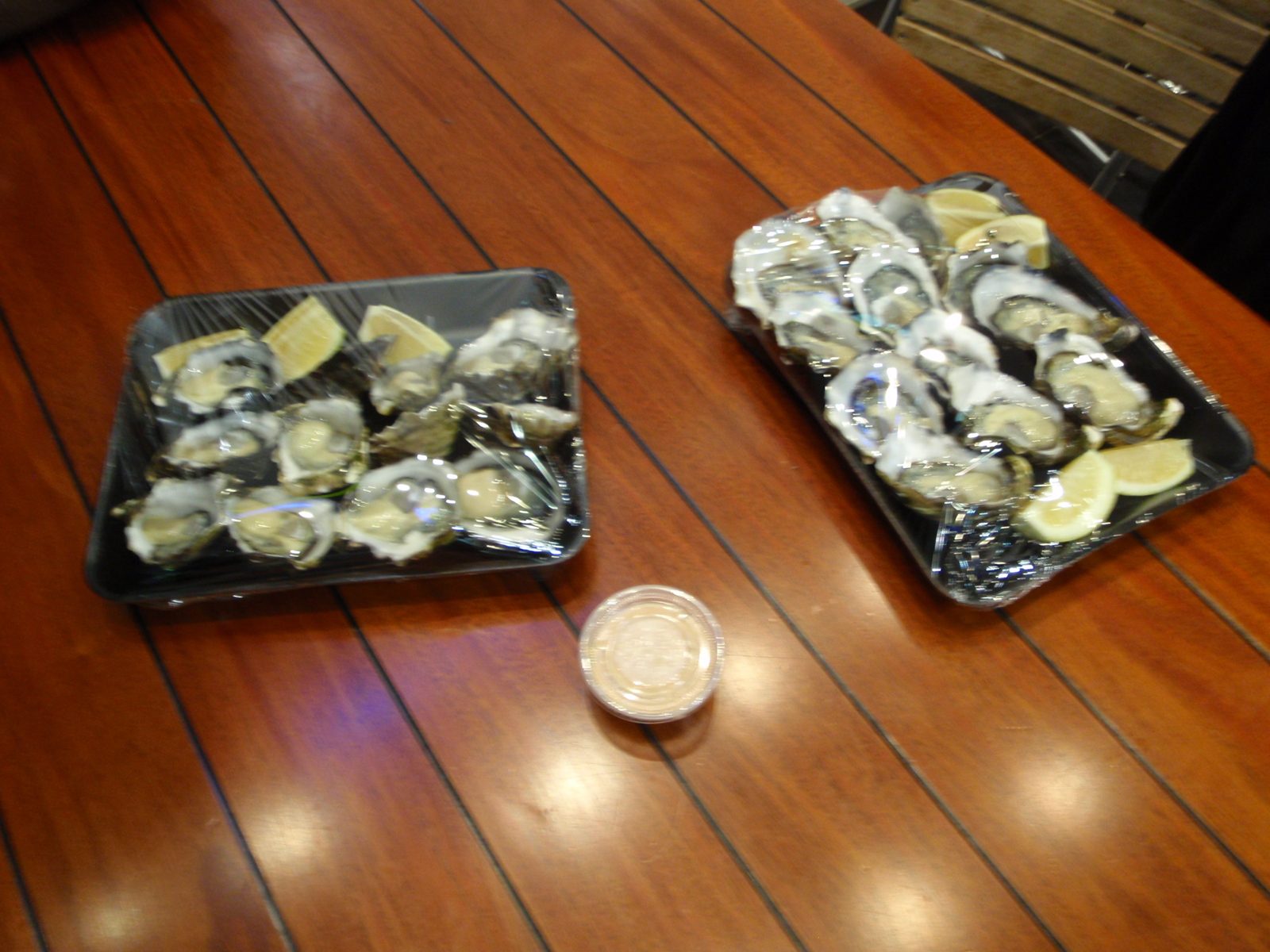 Our purchases.
