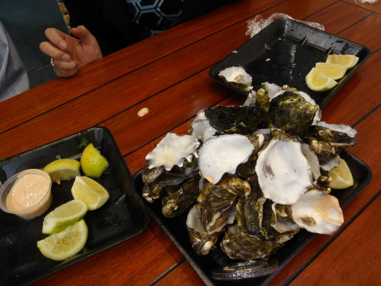 The final pile of shells.