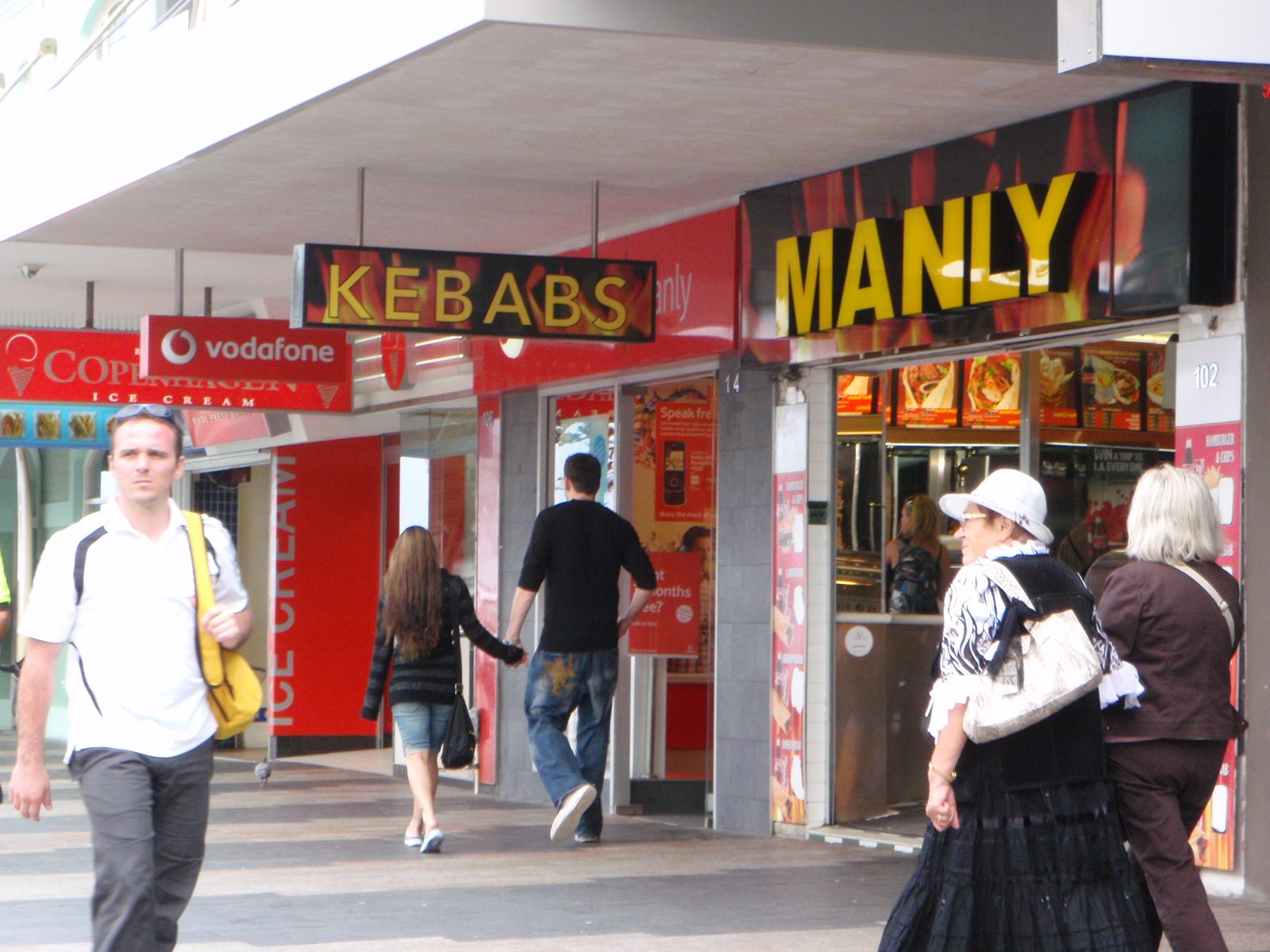 Manly Kebabs?  Slightly more compelling advertising.  