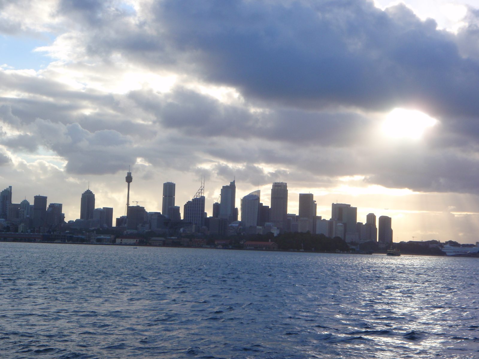 Another shot of the Sydney skyline.