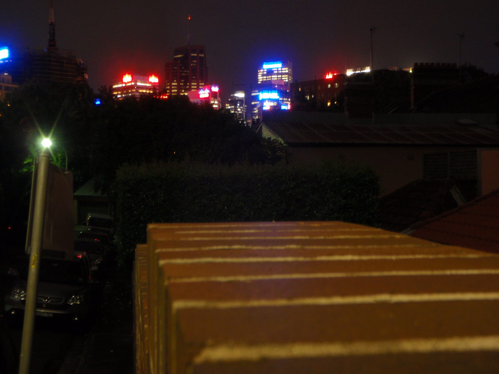 North Sydney, viewed from a Kirribilli street.