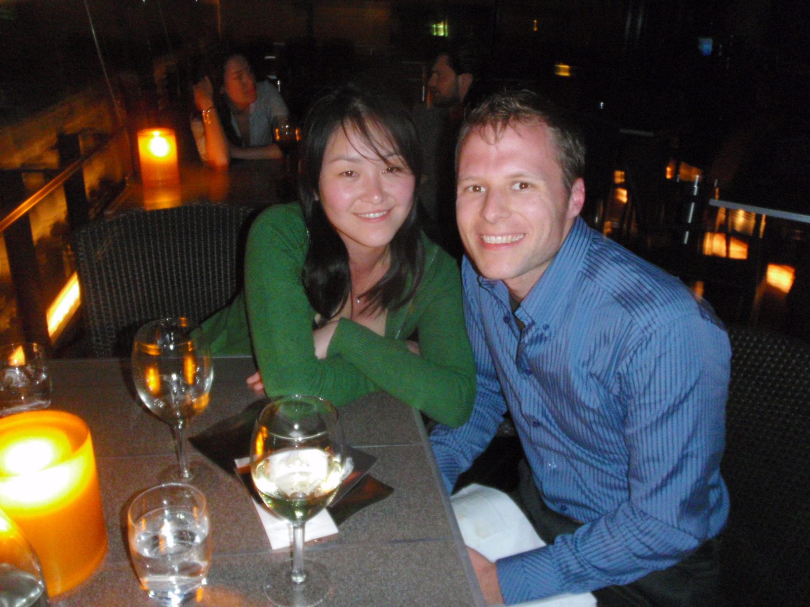 Second shot, taken by a waitress.