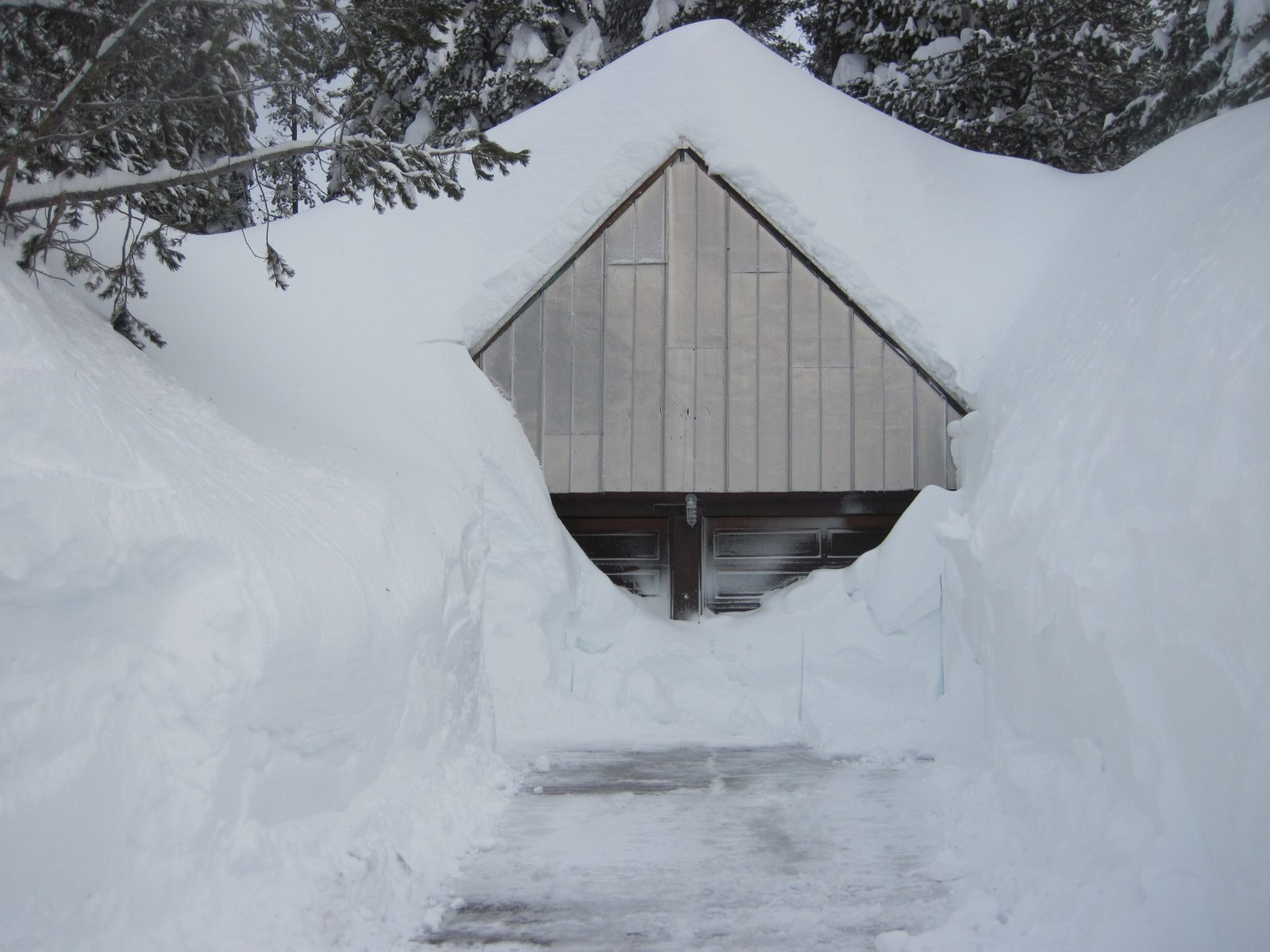 Talk about a candidate for the "not my job" award. Guess this guy was only paid to plow the...