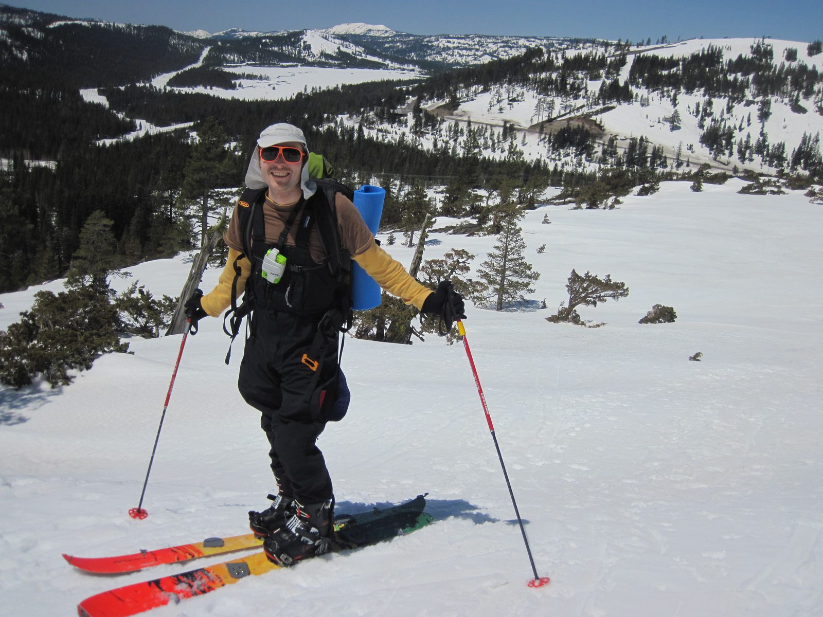 John, rocking the new splitboard on Mt. Judah.