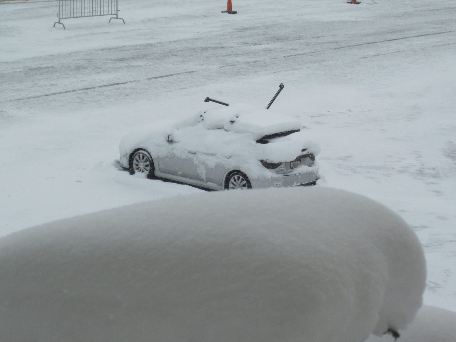 Not actually our car, but one that looks just like it. Ours was parked indoors under the condo we rented.