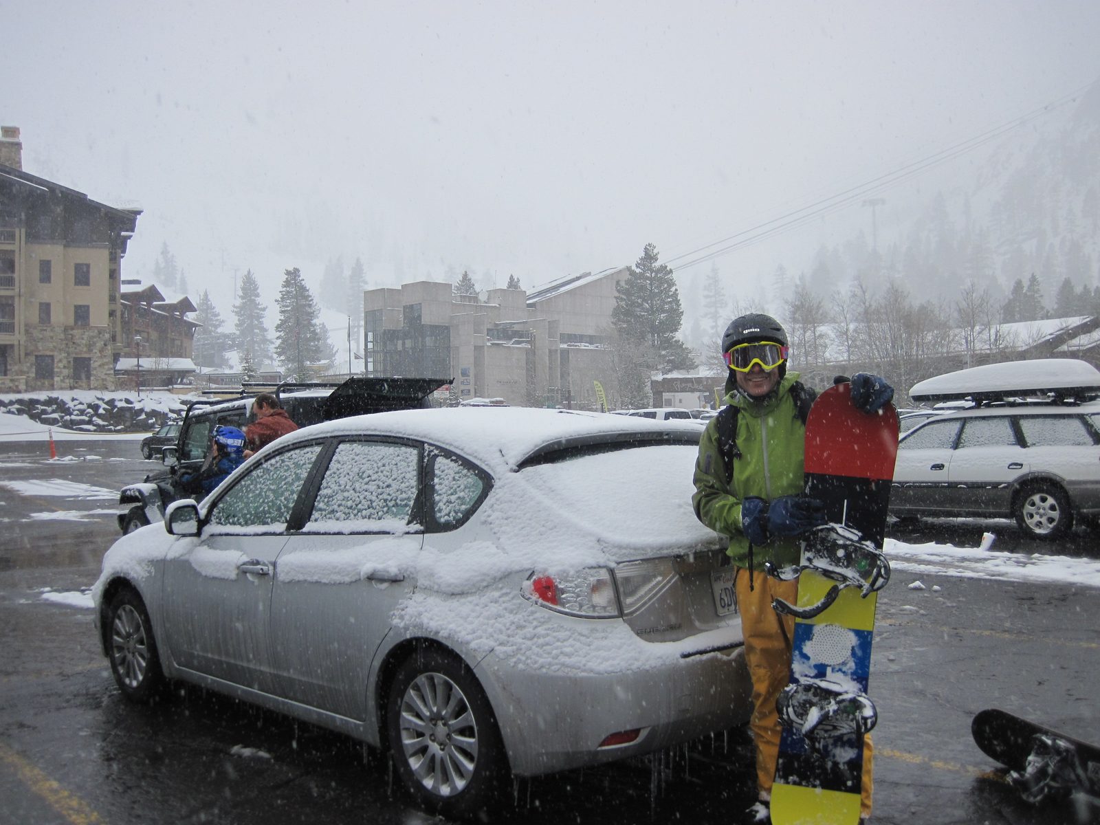 The skiing was actually amazing - high of 25 degrees, 8-10 inches of fluffy light snow at 8,500...