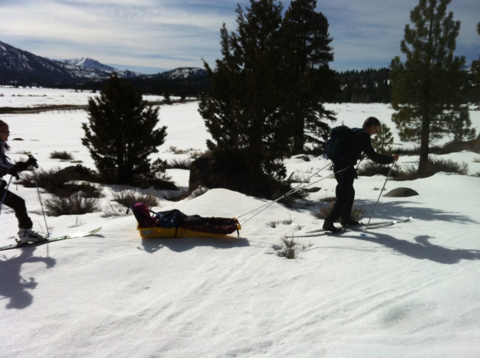 On Monday, Jim, Carla, Dong, Marlin, Monica and I went cross country skiing and brought...
