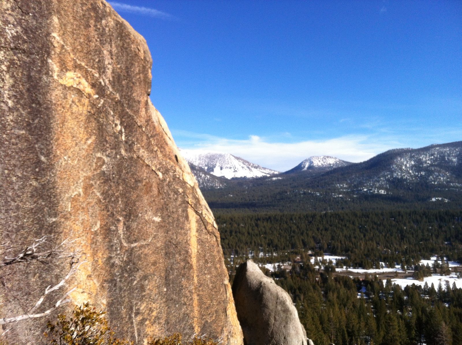 View back across the valley.