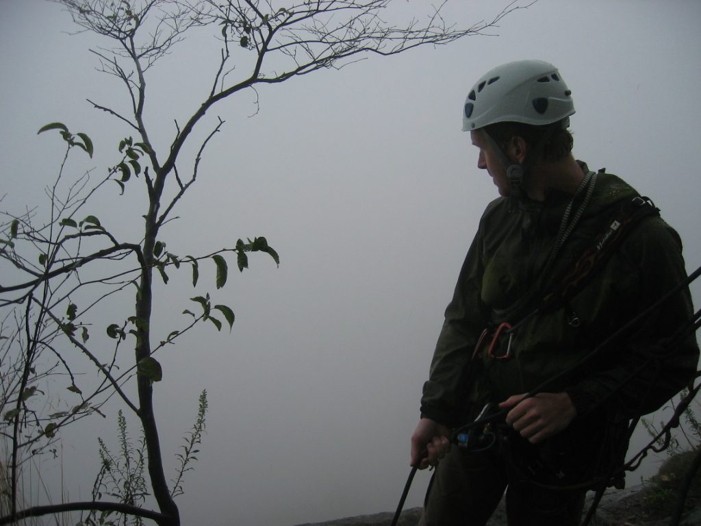 Approximately 200 feet off the ground. As you can see, visibility was spectacular.  It's one...