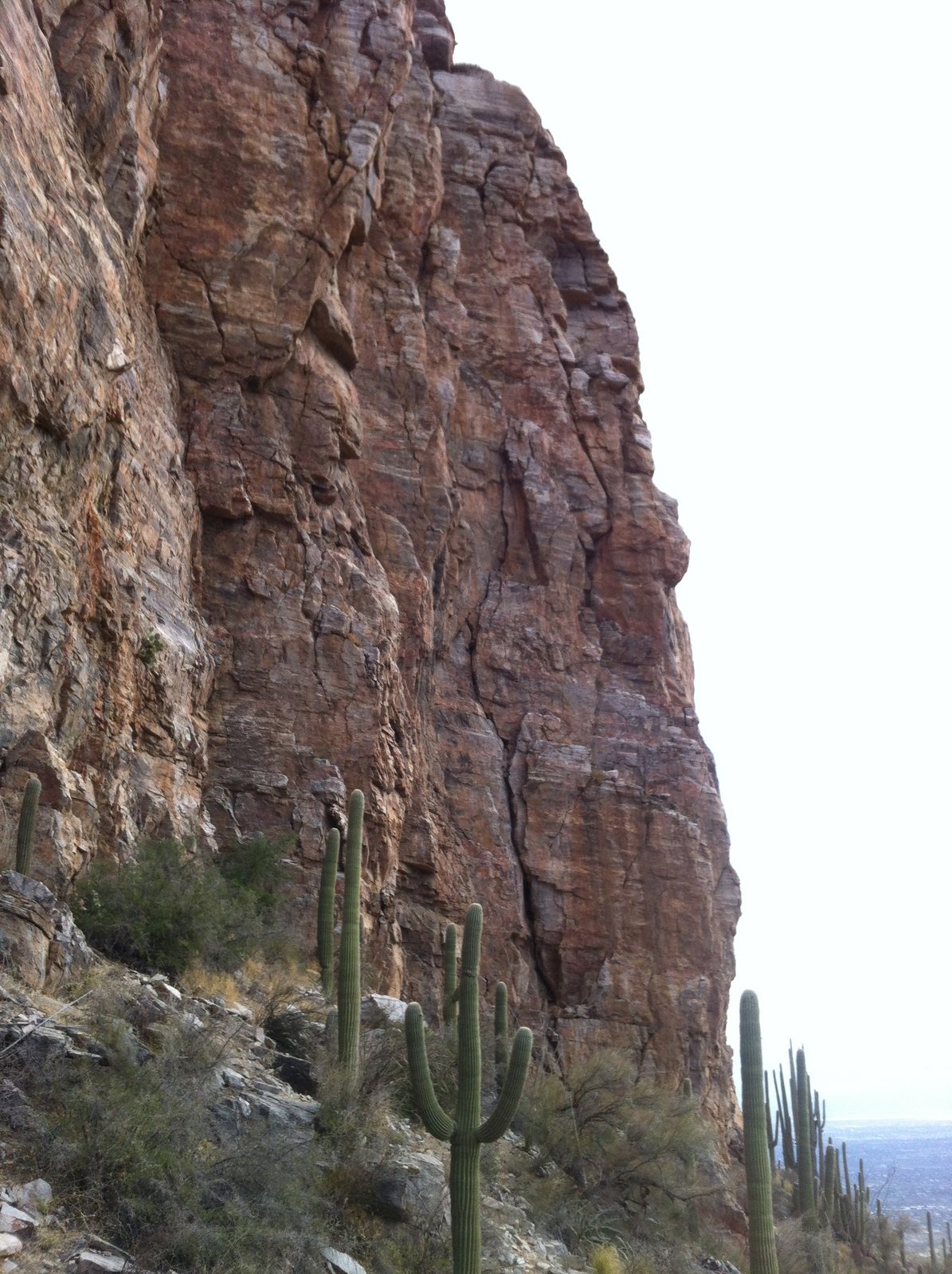 A second line scouted at John's Choss Pile: the large prominent crack system at the center of...