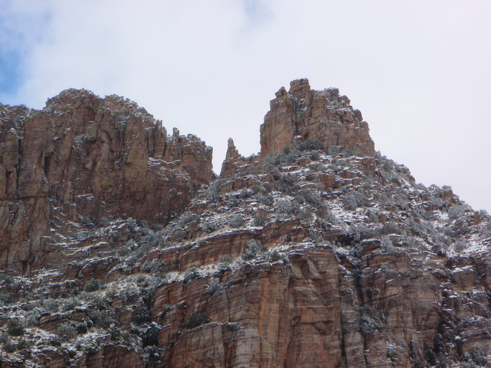 Beautiful view toward Finger Rock.