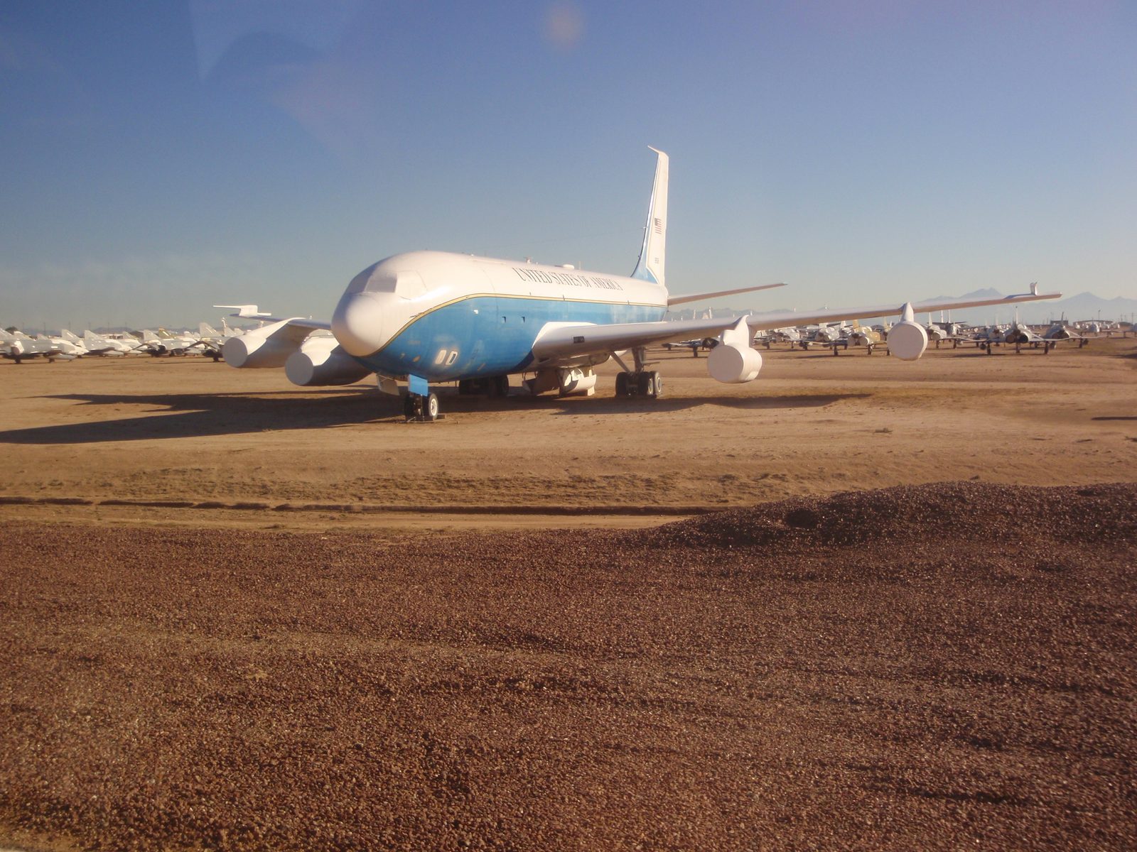 I think this was an Air Force One decoy or something like that. I think I also remember them...